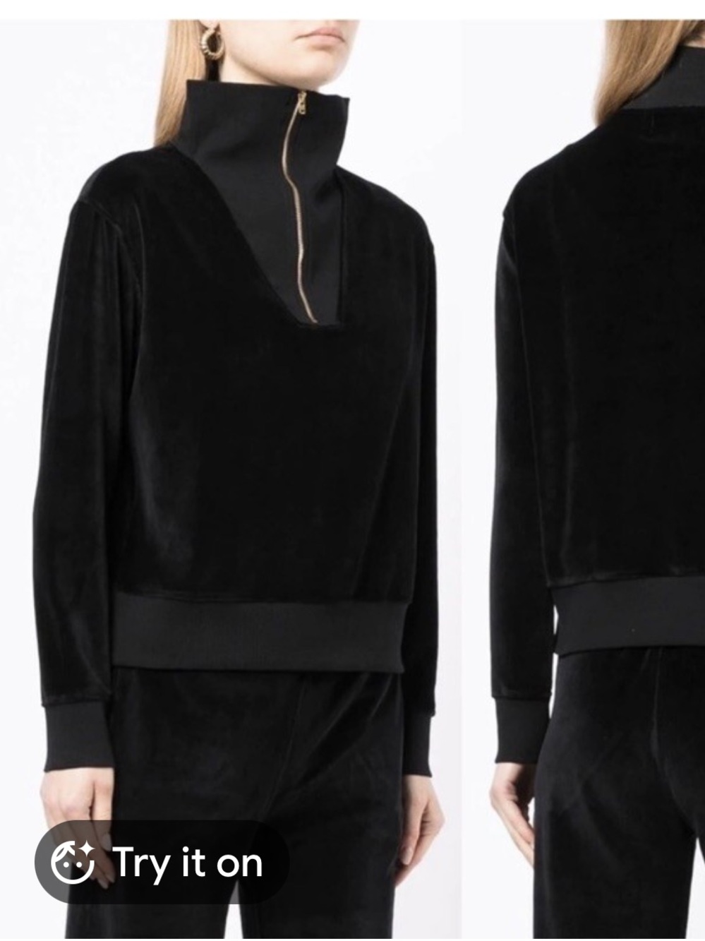 Nili Lotan velour tracksuit XL & M